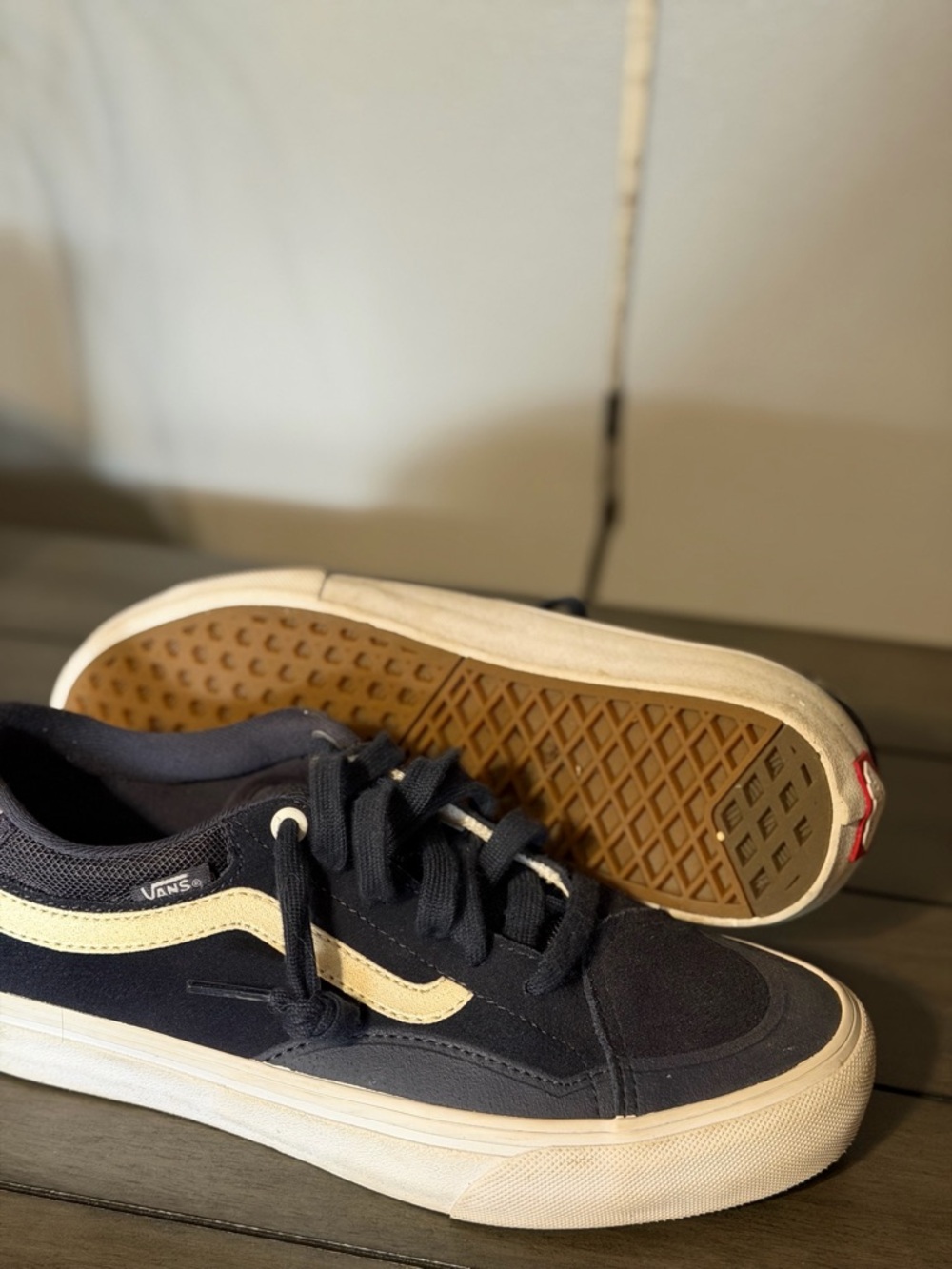 Vans Kids Old Skool Navy with White Stripe